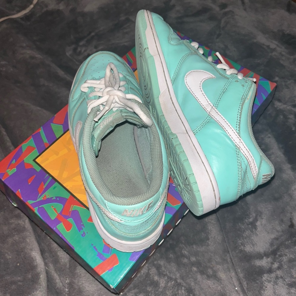 Nike Dunk Low Mint Emerald Rise Men’s size 7 - Picture 6 of 7